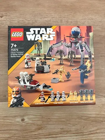 BARGAIN BRAND NEW LEGO 75372 STAR WARS CLONE TROOPER AND DROID BATTLEPACK