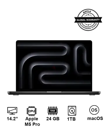 Brand New Sealed MacBook Pro M5 Pro | 24GB RAM | 1TB SSD | AED 10,499 Value