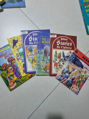 7 X Classic Indian Kids Story Books Akbar Birbil