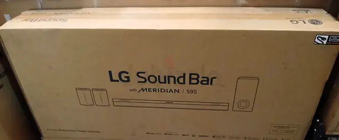 LG Sound Bar S95QR 810W 9.1.5ch With Dolby Atmos Brand New 1 Year Warranty