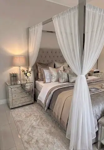 King size bed set luxury