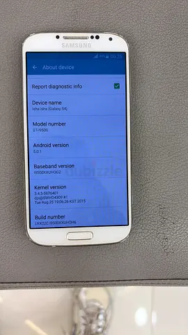 Samsung Galaxy (white) - used, good working condition