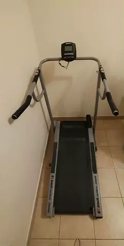 Compact Motorized Treadmill - Foldable Home Running Machine without a motor it is manual