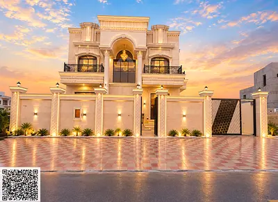 🏡 فيلا فاخرة للبيع في عجمان | طابقين + روف | مسبح خاص للخصوصية