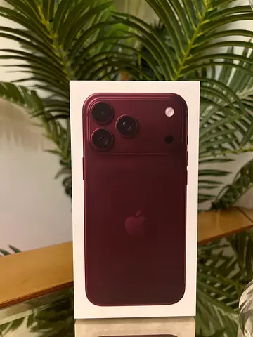 iphone 18pro max- 256GB- Burgundy