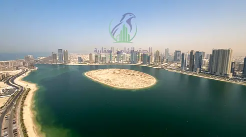 Four Bedroom Apartment for Annual Rent in Al Mamzar, Direct Sea View, Landlord-Paid AC, Two Balconies, Maid’s Master Room, Free Pool and Gyms