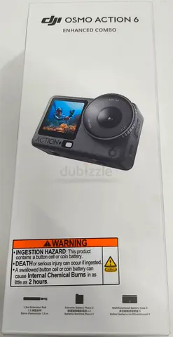 DJI Osmo Action 6 Enhanced Combo With Warranty