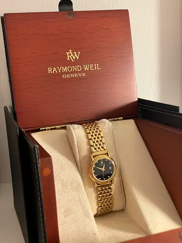 Reymond Weil "18kt electroplated" Automatic