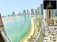 Luxurious sea view one bedroom hall with car parking free gym pool free balcony 10days free near Dub