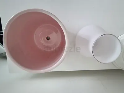 Small Ceramic plant pot and matching vase JVC