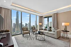 A 3-bedroom apartment in Address Fountain Views 3, Downtown