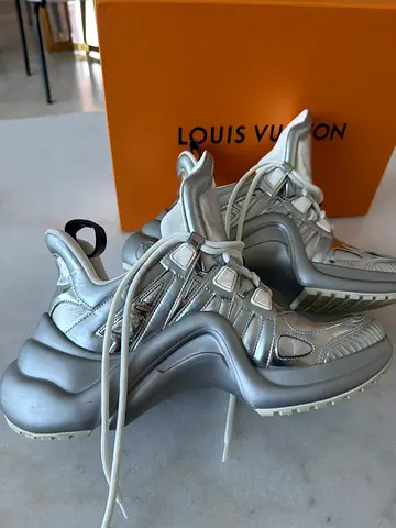 Louis Vuitton Archlight Sneakers – Silver | Excellent Condition