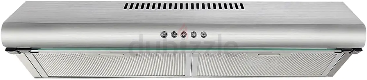 AC Milan 60cm Cooker Hood | 75W | Stainless Steel | 3-Speed | LED Light