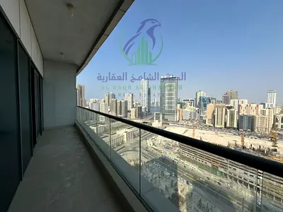 Three Bedroom Apartment for Annual Rent in Al Khan Sharjah with Khalifa View Large Terrace Open View Three Master Bedrooms and Five Bathrooms