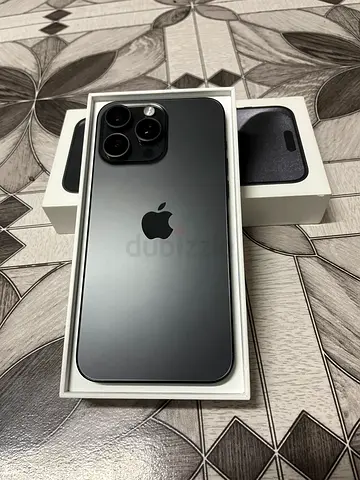 I phone 15 pro max 256gb with box
