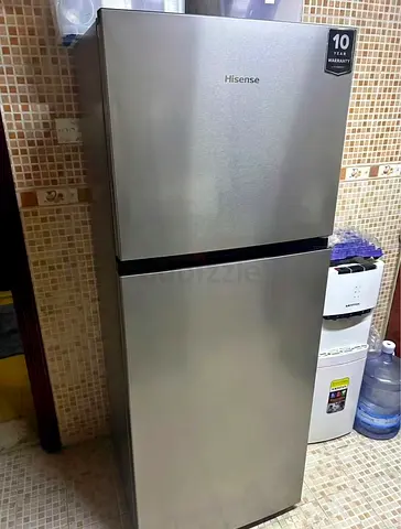 Hisense 328L Top Mount Double Door Refrigerator with Total No Frost & Inverter Compressor (Silver/St