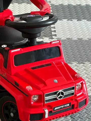 Red Mercedes AMG Ride-On Electric Toy Car for Kids