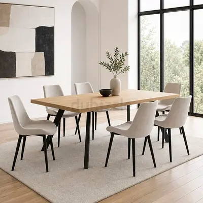 New Movo Cathy Roma 6-Seater Dining Set