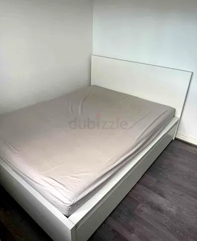 Ikea King Size Bed with Mattress Available in Perfect Condition