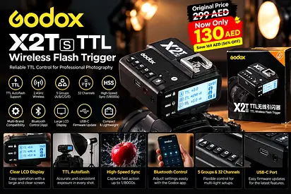 Godox X2T-S TTL Wireless Flash Trigger for Sony
