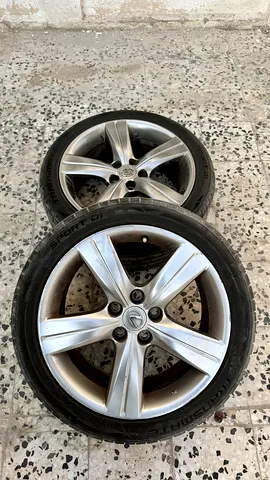 lexus Rims 18inch with 2025 model new tyre with sensor total 4 pieces