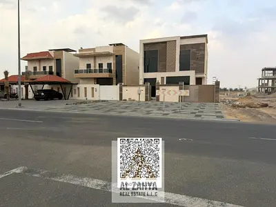 عرض مميز!! || قطعة أرض لفيلا بمساحة 2610 قدم مربع || تصريح بناء (أرضي + طابقين) || رسوم نقل الملكية مجانية || السعر: 595,000 درهم || تقع على الطريق ال