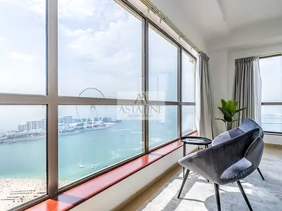 Spacious 2BR | Dubai Eye & Sea View | JBR !! SEP OFFER!!