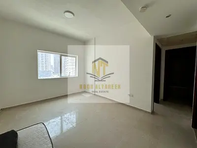 A one-bedroom apartment with a living room is available for annual rent in the Al Khan area—a vibrant location that combines a strategic position