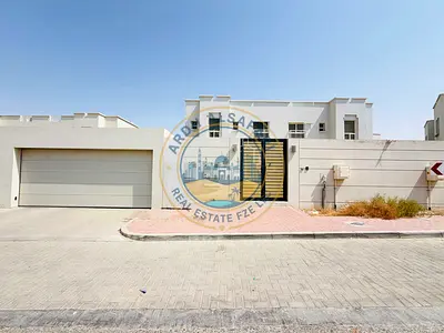 1month free// Exclusive 3BR Upgraded Villa | Maid Room | Maintenance Free | AED 110K