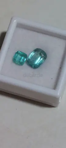 Lagoon tourmaline Approximately 3ct Loop clean iclean Both pieces