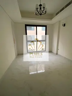 A brand-new 1-bedroom apartment is available for annual rent in Al Tallah, Ajman. The apartment feat