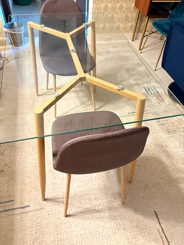 Dining table 120 cm x 75 cm with 2 chairs