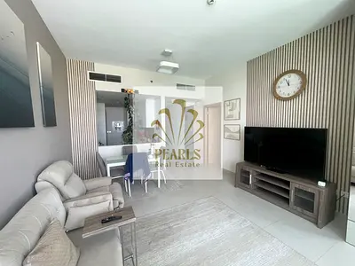 Fully Furnished 1BR with Open Sea View in Ajmal Makan Al Hamriyah | Modern Furniture | Master Bedroom | Large Balcony | Private Parking | AED 70K