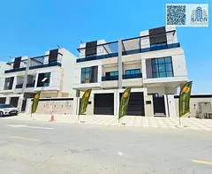 Luxury villa featuring an elevator, a rooftop terrace, expansive spaces, and high-end finishes.