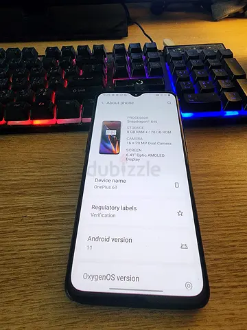 OnePlus 6T 8 GB Ram +128 GB