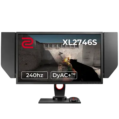 BenQ ZOWIE XL2746S 240Hz 27" Gaming Monitor with Hood (Like New) Used monitor