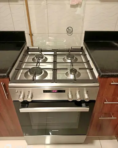 Siemens New Model 4 Burner Full Gas Cooker Stove 60x60cm