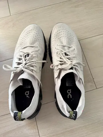 On cloud shoes