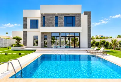 Brand New 6BR Villa with Pool & Elevator| Majlis
