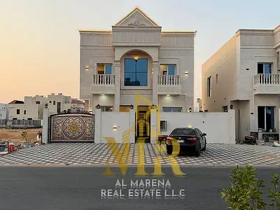فيلا فاخرة للبيع في موقع استراتيجي متميز، قريبة جدًا من جميع الخدمات والطرق الرئيسية، بتصميم أنيق وتشطيبات فاخرة. للبيع: فيلا فاخرة من طابقين في عجمان