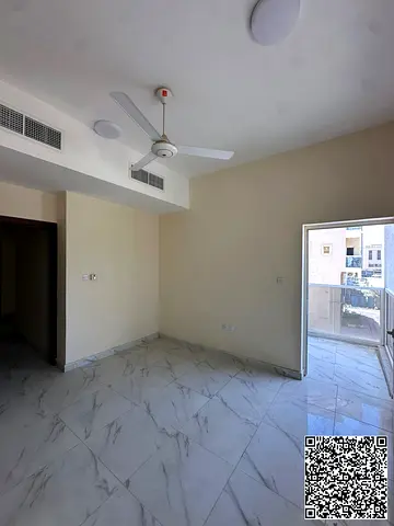 Be the first to live in this new Al Alia, Ajman apartment! Two bedrooms and a lounge for AED 40,000 yearly, payable in 6 payments. Deposit by cheque.