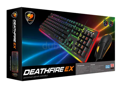 Cougar DEATHFIRE EX Gaming Gear Combo