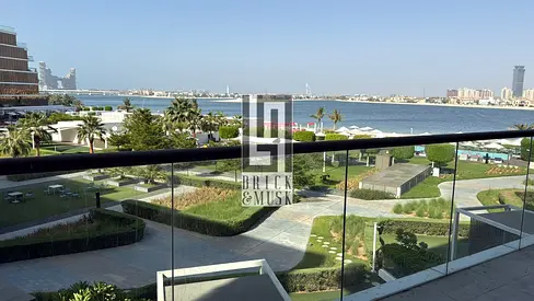 إطلالة كاملة على البحر | شقة بغرفتي نوم | شرفة | ذا 8 بالم جميرا