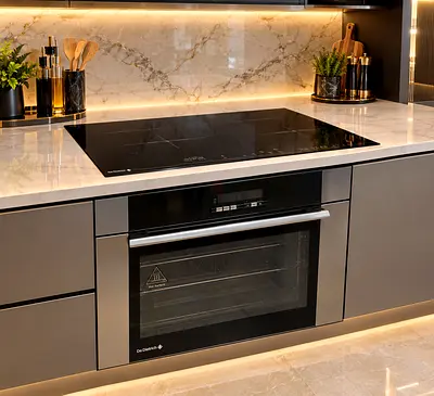 De Dietrich Oven  + Induction Hub