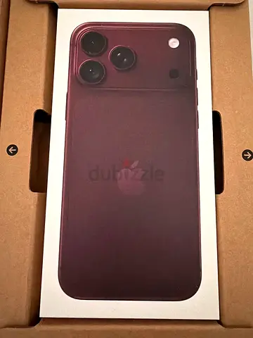 Iphone 18 Pro Max Burgundy 256GB CHINA NON ACTIVE Full options  2Nano Sim+2 eSIM