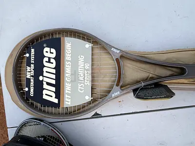 Prince CTS Lightning Series 90 Tennis Racket - Used, With Cover