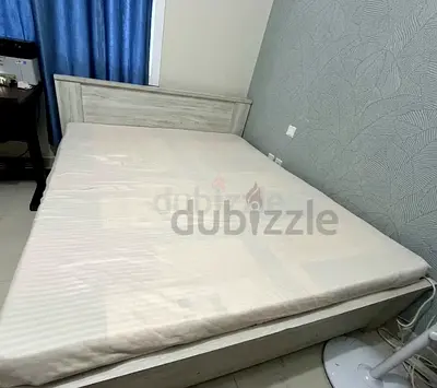 Wooden Double/ king Size with mattress