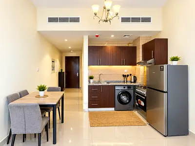 FULLY FURNISHED STUDIO ☑️ DEWA BUILDING ☑️READY TO MOVE