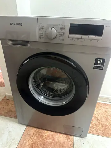 Samsung front load washing machine - 7kg, stainless steel