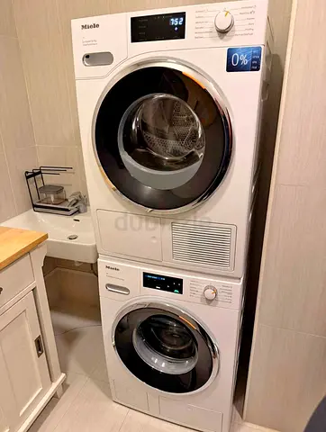 German Quality Miele W1T1 Separate Set Washer Dryer 9 + 8 kg with WiFi Smart Connect